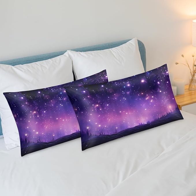 Purple Galaxy Night