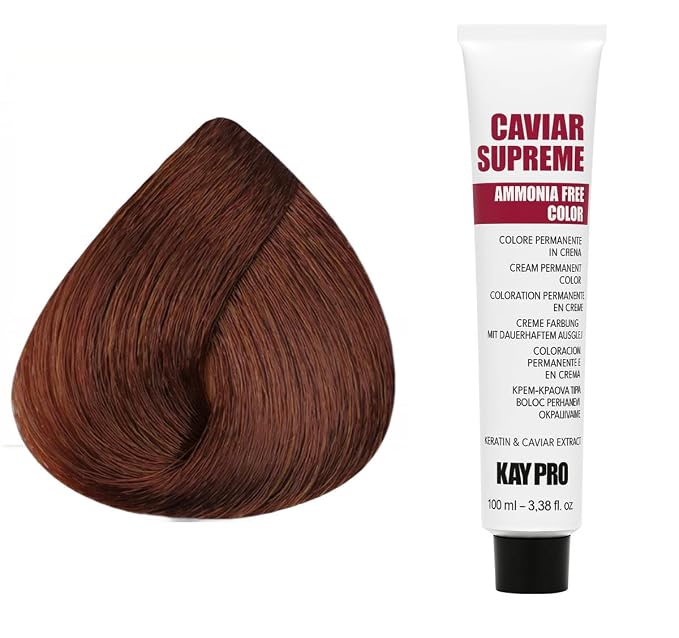 6.44 Dark intense copper blond