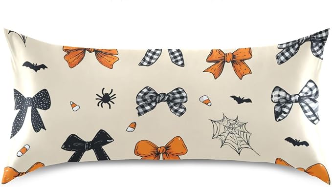 Cute Halloween Bows Beige