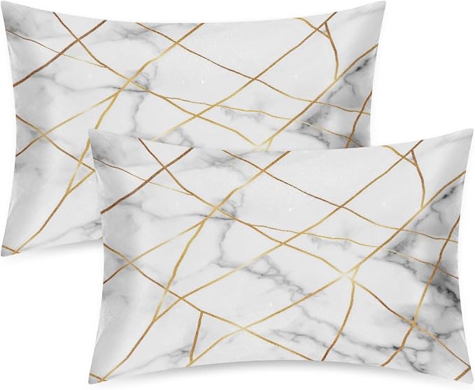 Marble Texture Golden Lines