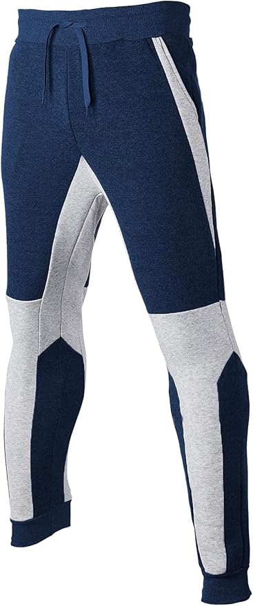 Navy Blue & Light Grey