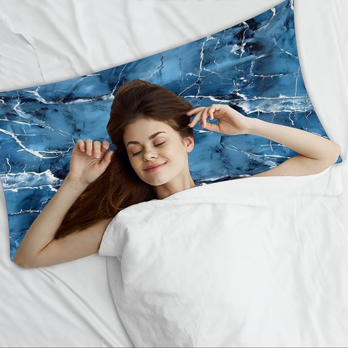 Blue Marble Pattern
