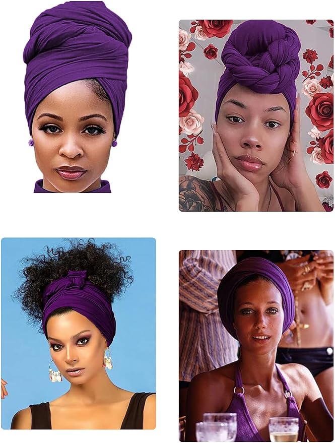 2pcs-dark Purple and Lavender