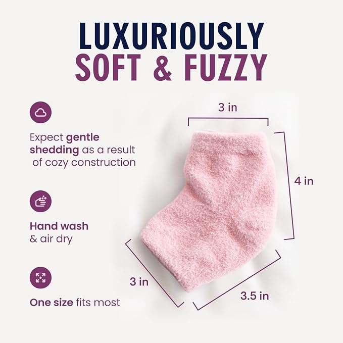 Relaxing Rose - 2 Pairs - Fuzzy
