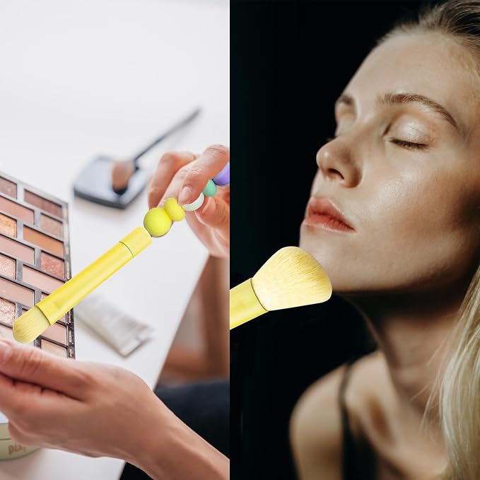 brushes lemon yellow