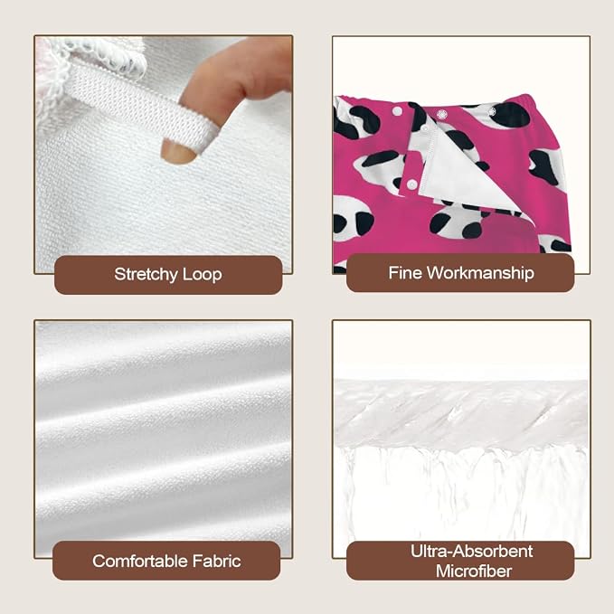 Pink Cow Print