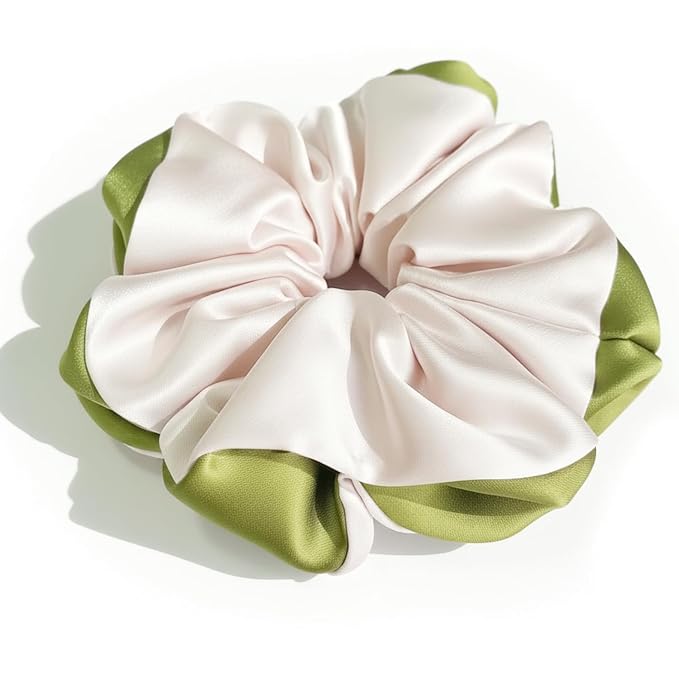 Green and Pale Pink