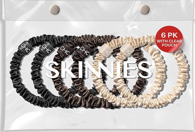 6pc Skinnies - Black Espresso - Oat Beige - Nude