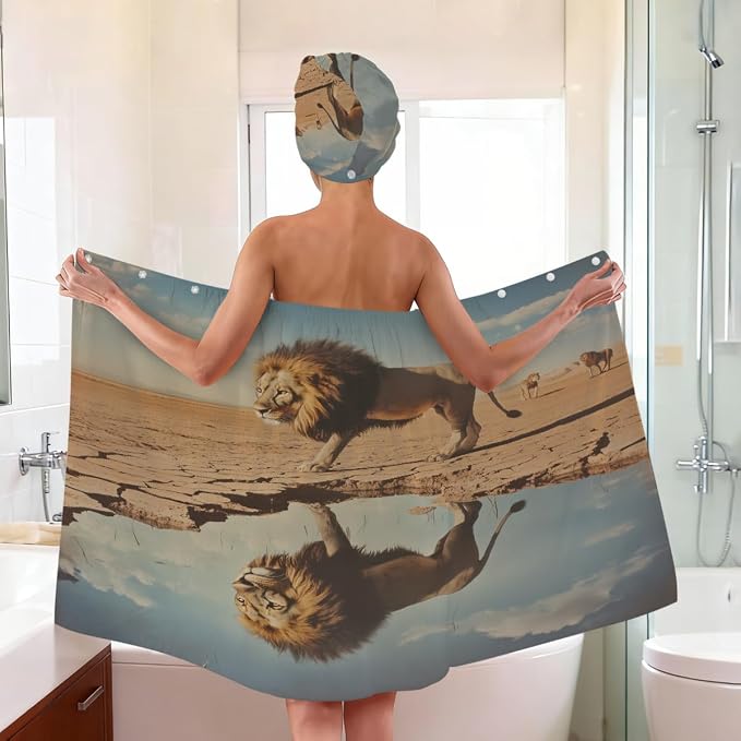 Lion Walking