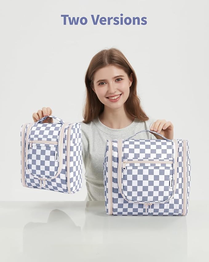 C-Grayish Blue Checkerboard