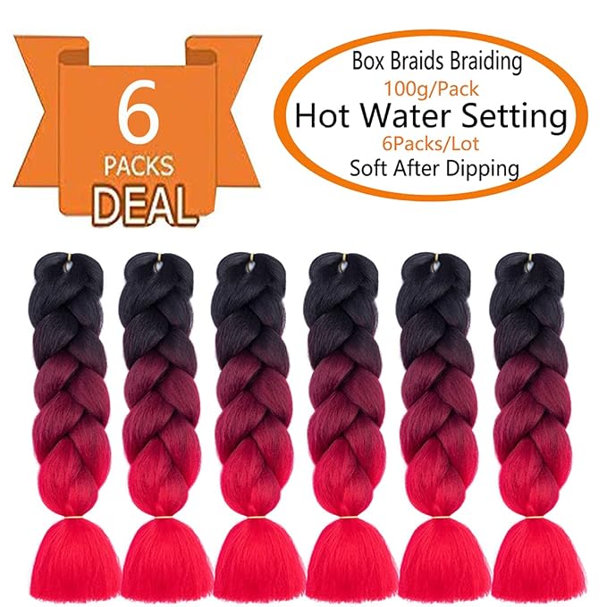 Black to Dark Red to Red