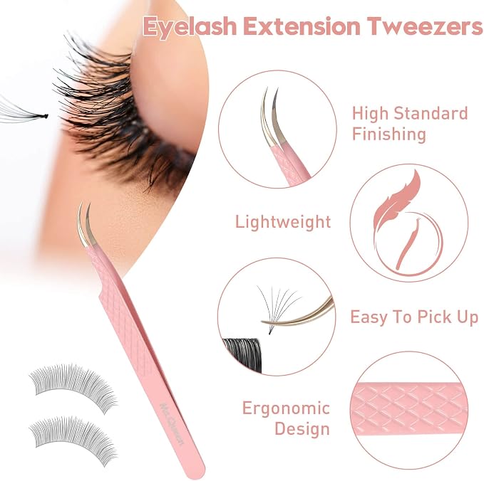 J-curved Tweezers/M018-12