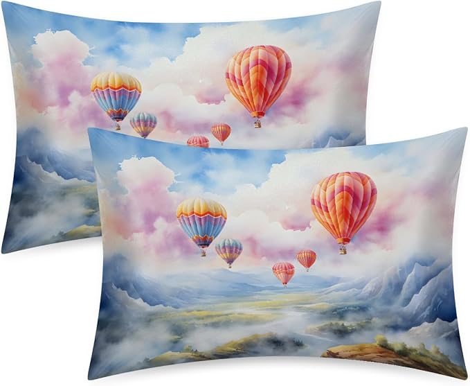 Hot Air Balloon Mountain