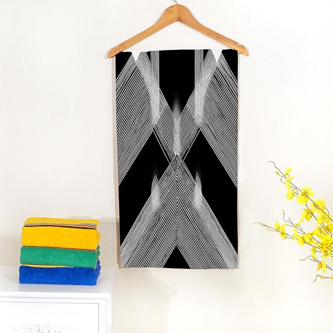 Black Grey White Stripe