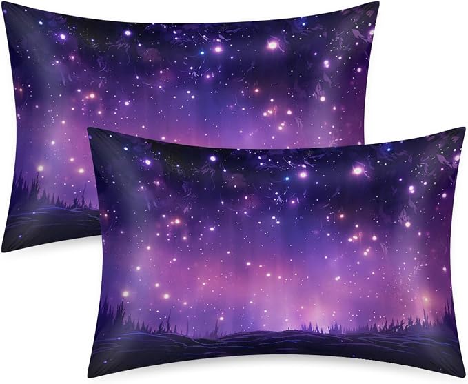 Purple Galaxy Night