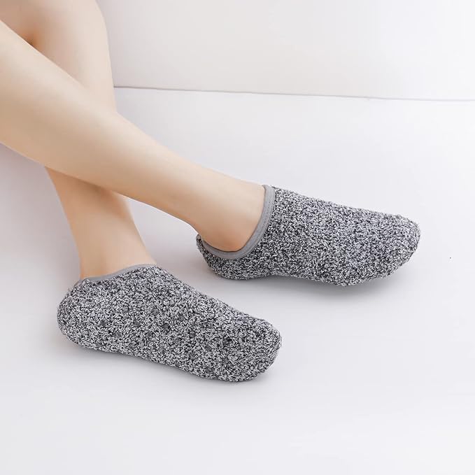 White/Gray/Black/Dark Gray 4 Pairs