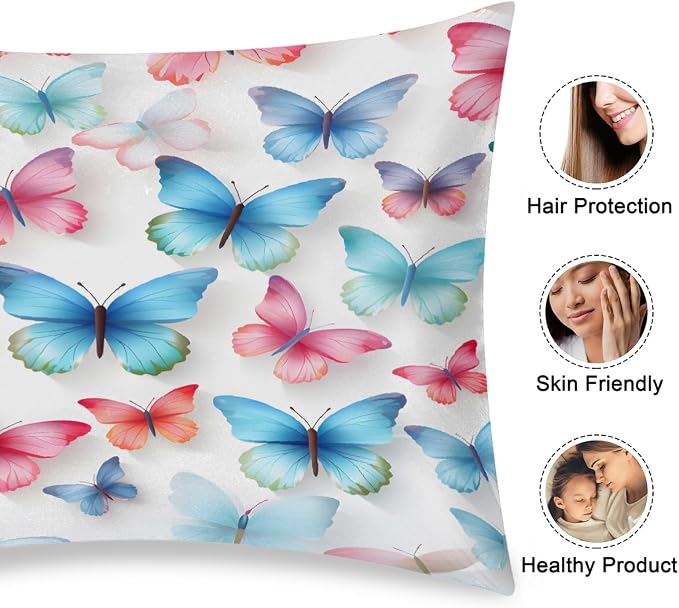 Pink Blue Butterfly