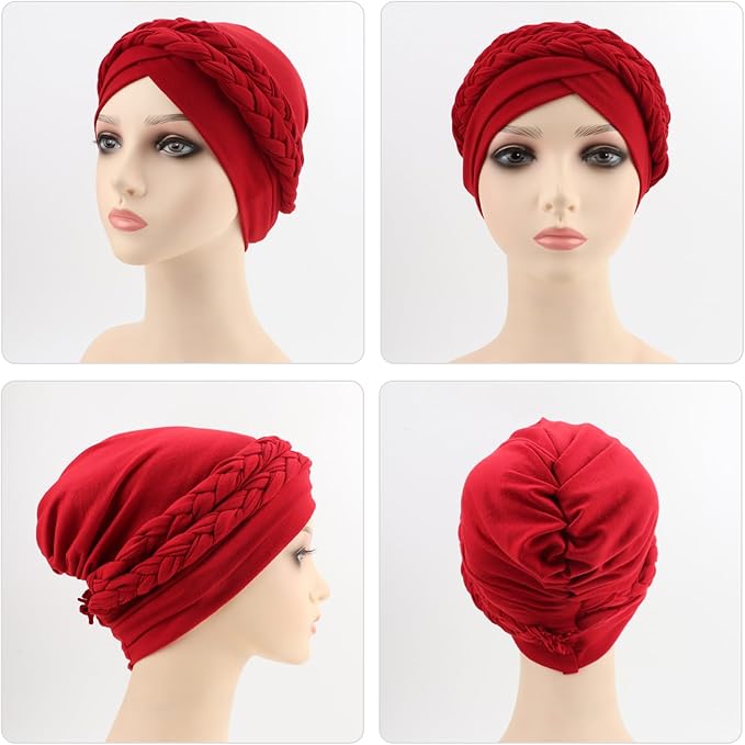 5 Pack Double Twisted: Black, Coffee, Apricot, Dark Grey, Burgundy