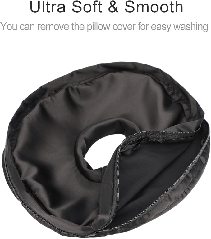 Black With Washable Cover