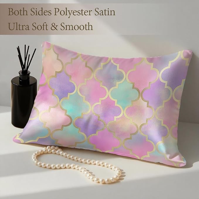 Vintage Colorful Moroccan Gold Line
