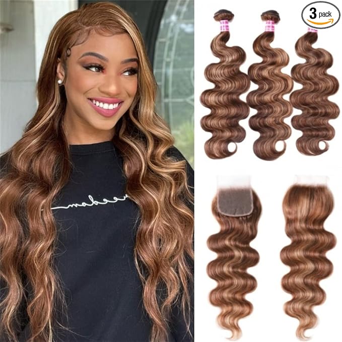Bundles with Closure TL412 Color