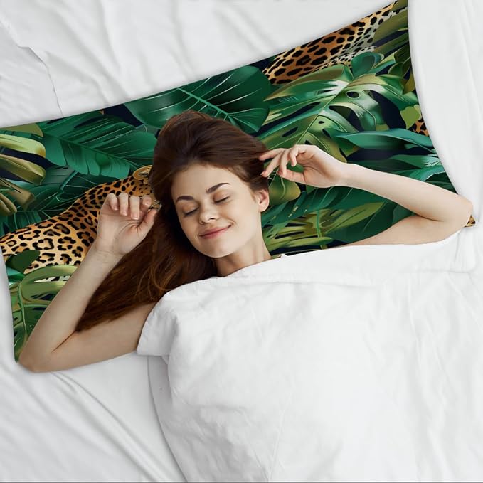 Leopard Palm Leaves