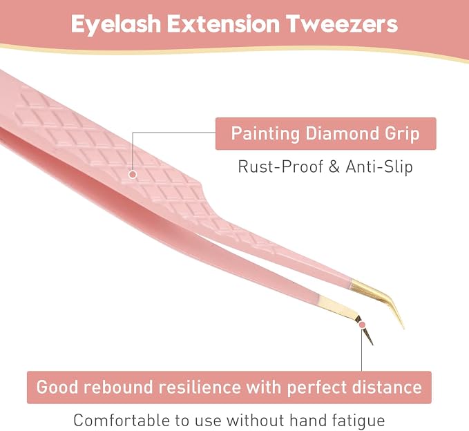 Mini 45 Degree Tweezers/M018-3