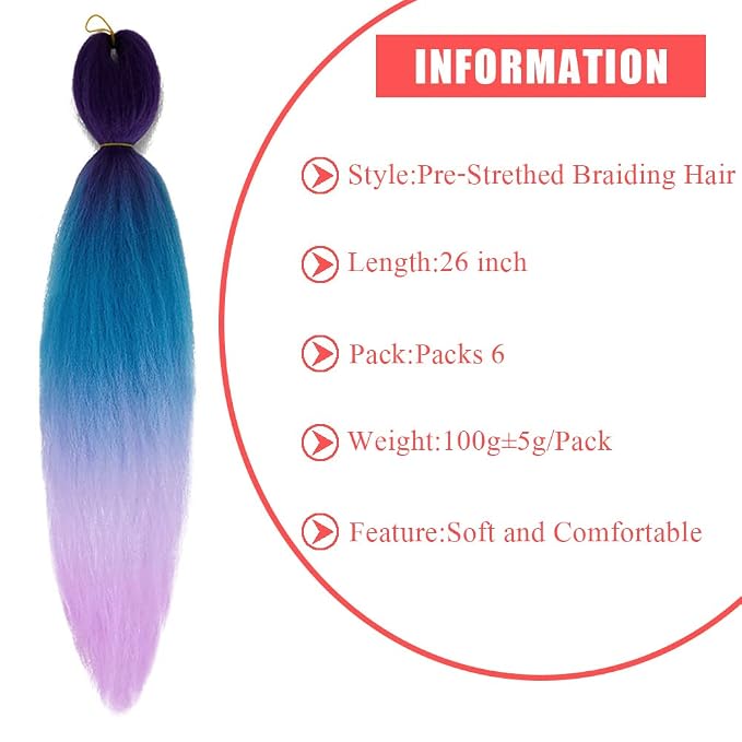 Purple/Lake Blue/Light Purple