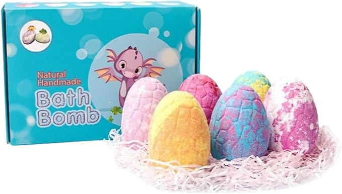 Dinosaur Egg 6pc Blue Box