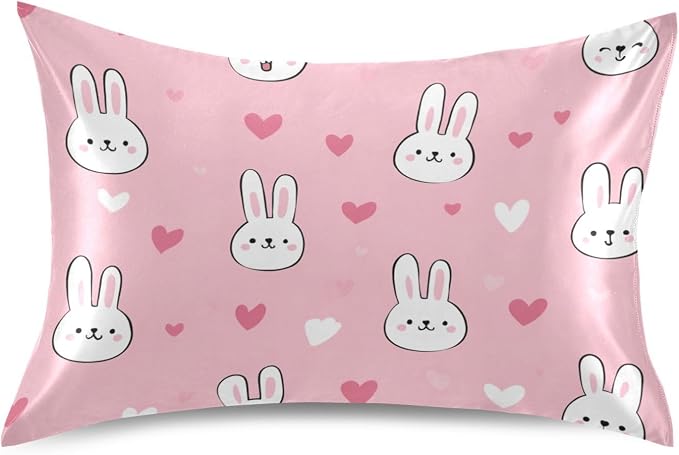 Bunny Pink Hearts
