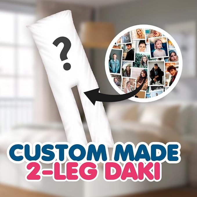 Custom 2-legs Body Pillow Cover