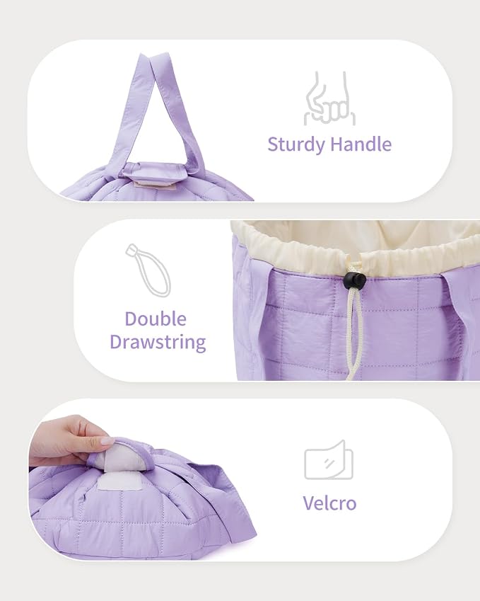 B-Quilted Purple