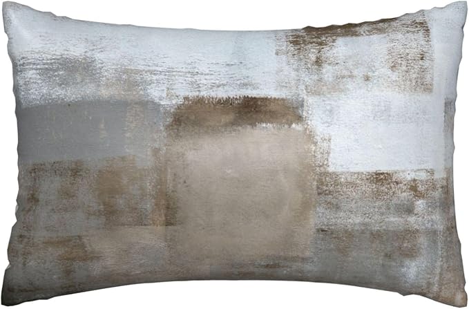 Grey and Brown Abstract Art