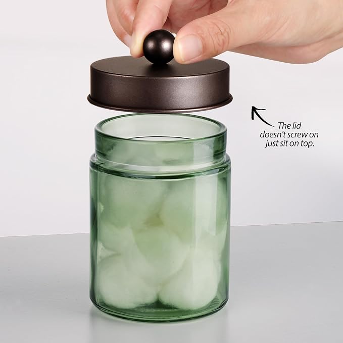 Jar Sage Green/Lid Bronze