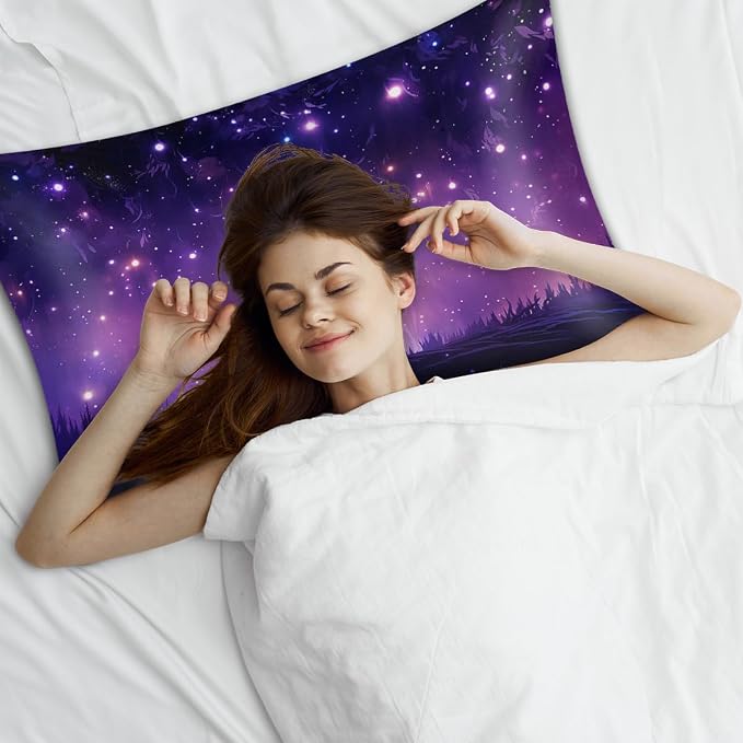 Purple Galaxy Night