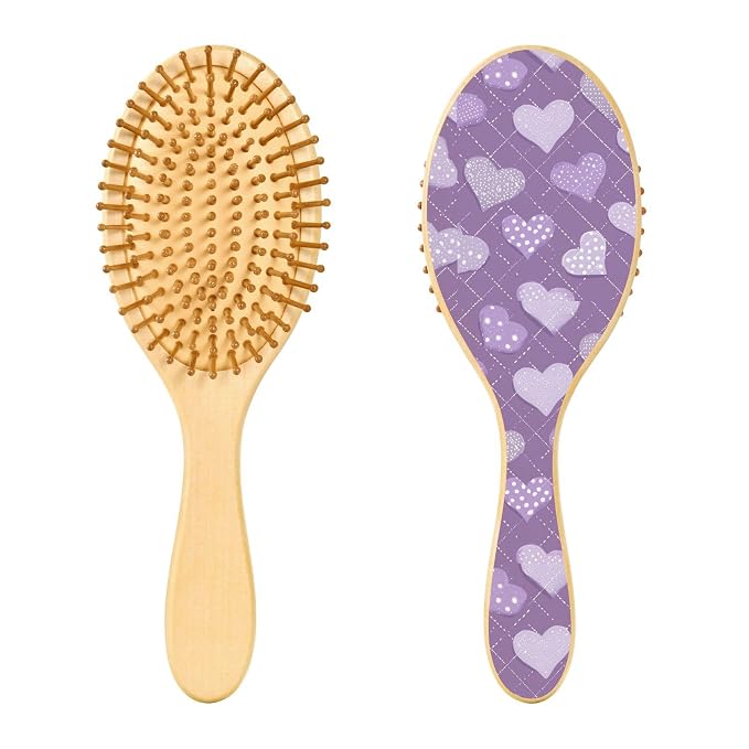 Lavender Romantic Hearts