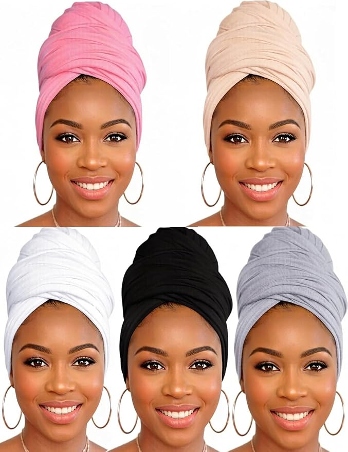 5pcs-(black,white,light Grey,beige,pink)