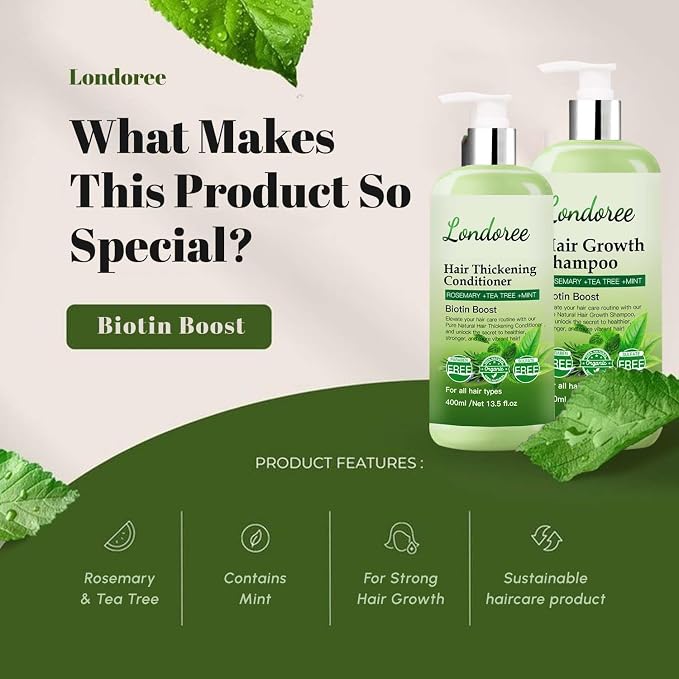 Rosemary Shampoo & Conditioner