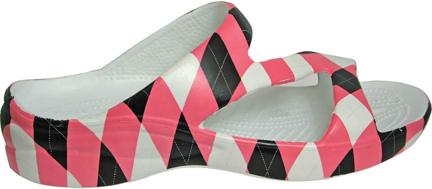 Pink and Black Tile