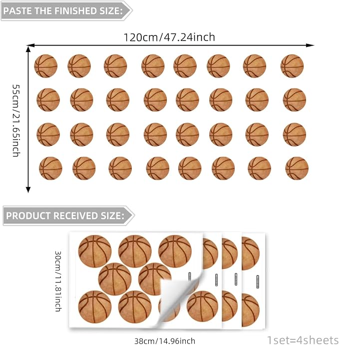 Basketball Wall Decals