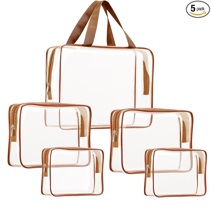 5pcs Brown