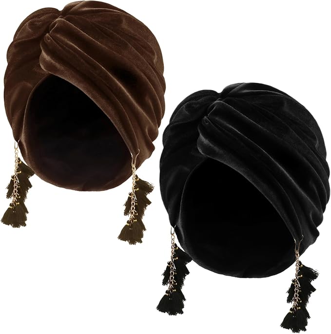 Brown & Black -2pcs