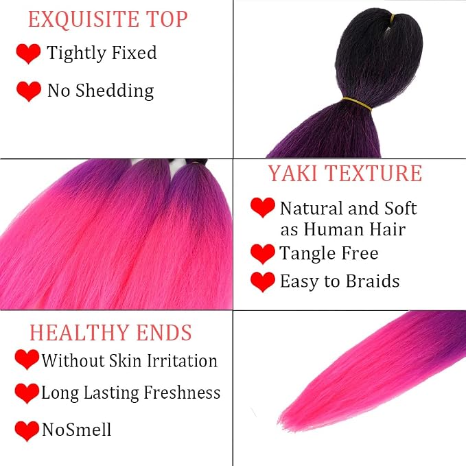 Black/Purple/Pink