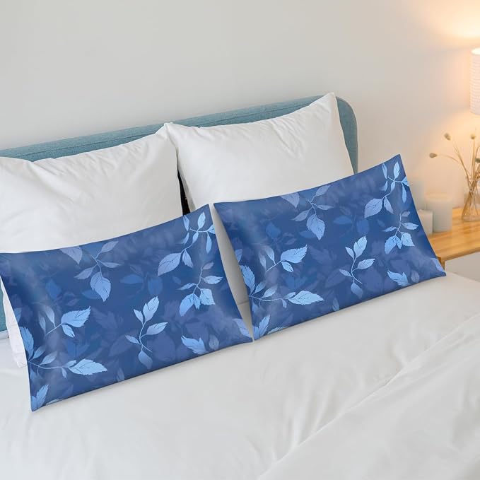 Blue Leaves Boho