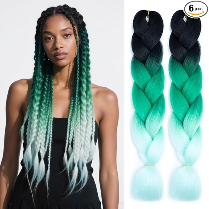 Black to Green to Light Green