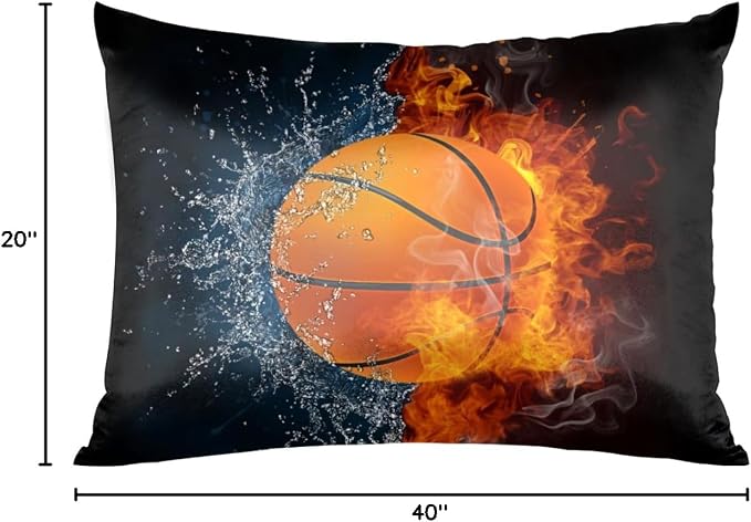 A03:fire Basketball Black