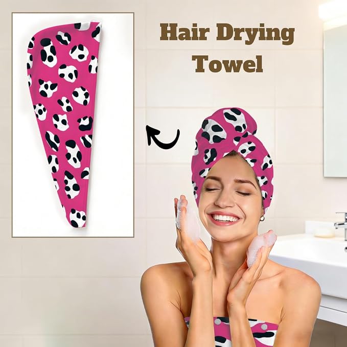 Pink Cow Print