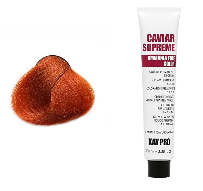 7.44 Medium intense copper-blonde