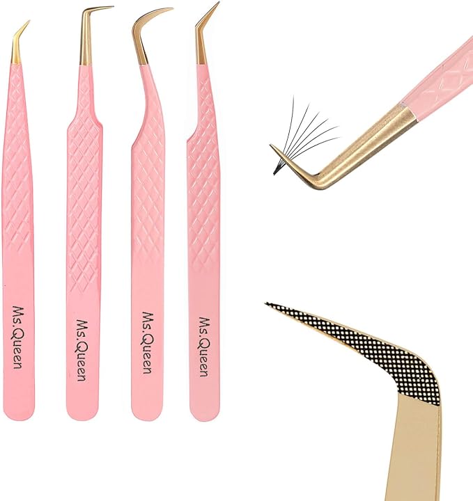 Curved and Isolation Tweezers/M018b4
