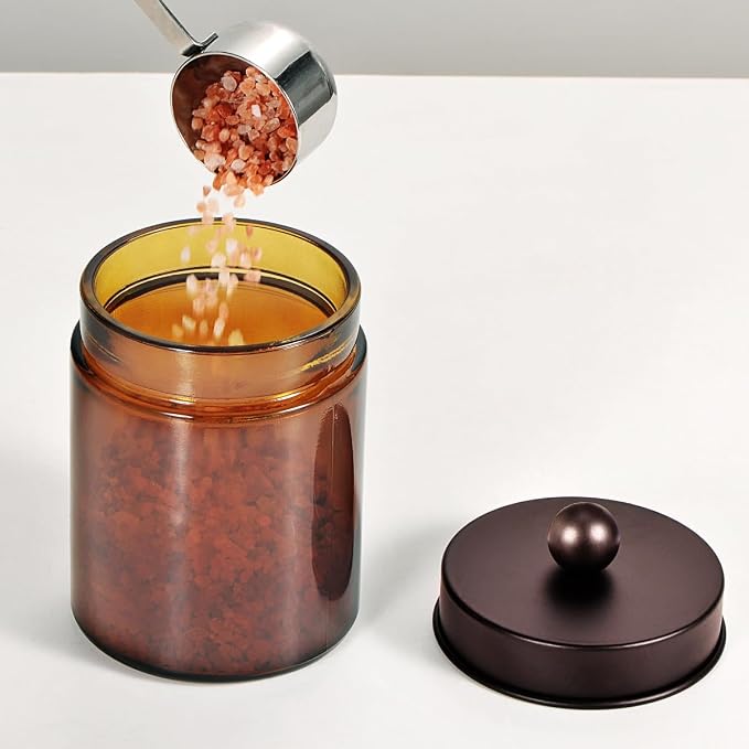 Jar Amber/Lid Bronze